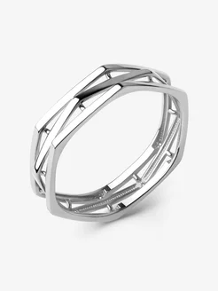 Серебряное кольцо геометрия грани KOZIN 223331897 купить за 562 ₽ в интернет‑магазине Wildberries