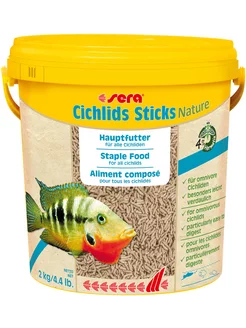 Корм палочки Cichlids Sticks для рыб цихлид основной 10 л Sera 223351052 купить за 5 388 ₽ в интернет-магазине Wildberries