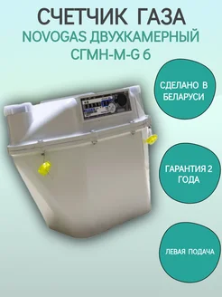 Счетчик газа СГМН-М-G 6 250 мм левый 1 1 4"