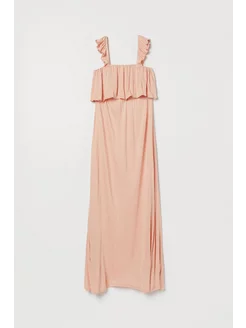 Длинное платье из джерси H&M 223381087 купить за 1 771 ₽ в интернет-магазине Wildberries