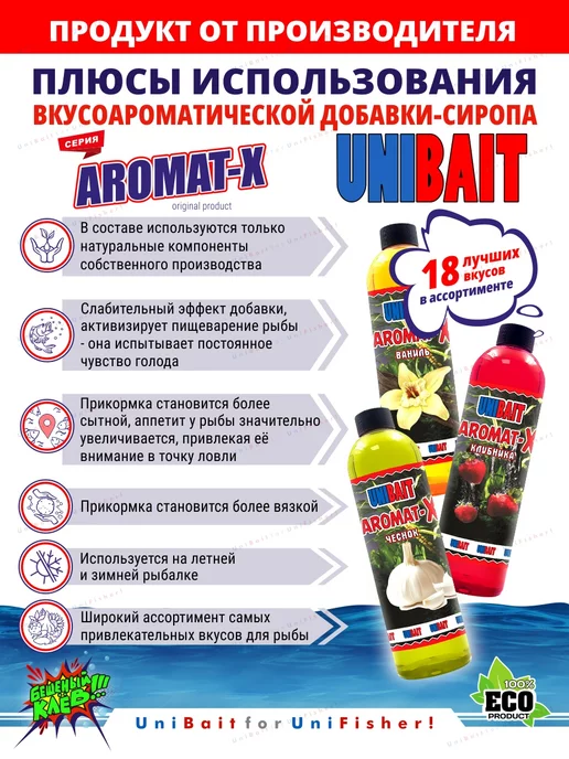 Рыбалка и Комфорт Ароматизатор для рыбалки аттрактант Рыбный Микс 500мл, 500 мл, фото 2
