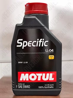 Моторное масло 5W-40 Specific LL-04 (1 литр) MOTUL 223417662 купить за 1 731 ₽ в интернет-магазине Wildberries