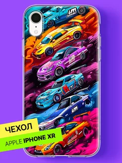 Чехол на Apple iPhone XR с принтом