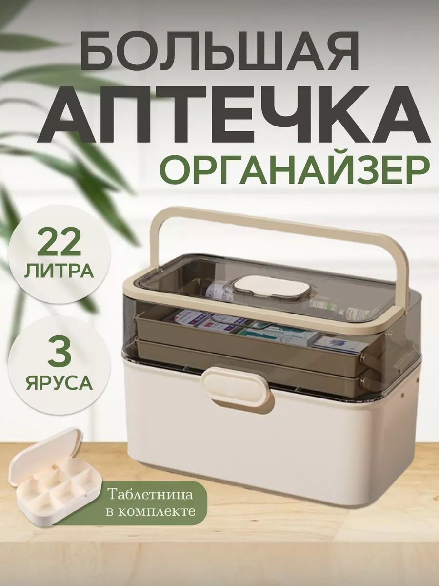 Аптечка домашняя большая...