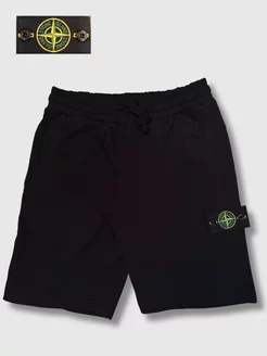 шорты черные Stone island