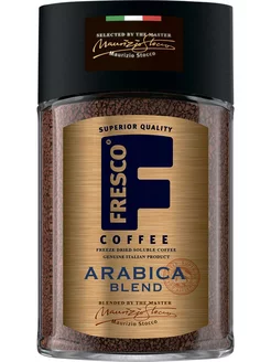 Кофе Fresco Arabica Blend натуральный растворимый, 100г 223530567 купить за 430 ₽ в интернет-магазине Wildberries