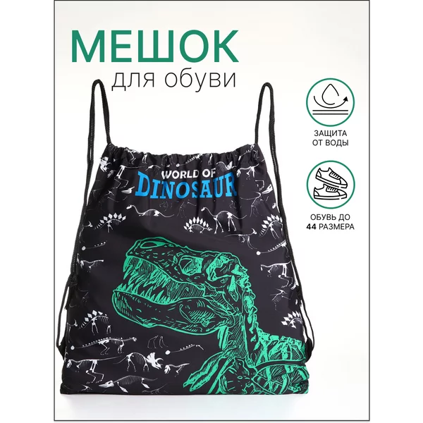 Мешок для обуви на шнурке