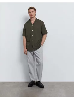 Светло-серые брюки Chino fit с эластичным поясом