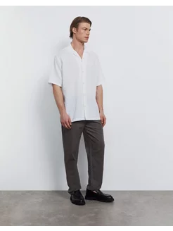 Хаки брюки Chino fit с эластичным поясом