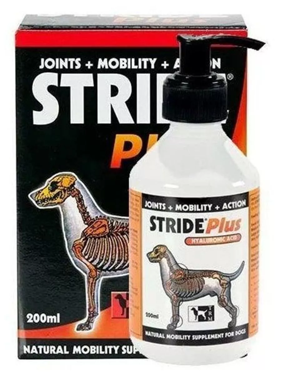 Глюкозамин-хондроитин для собак. Страйд плюс для собак жидкий (200мл. Страйд plus 200 мл. Trm stride plus для собак. Страйд плюс для собак 200мл.