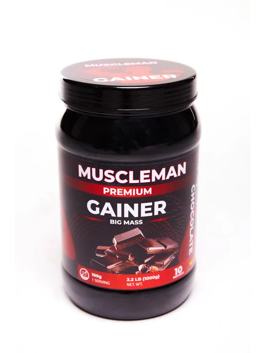 Muscleman Big Mass Premuim Gainer 1000g Chocolate