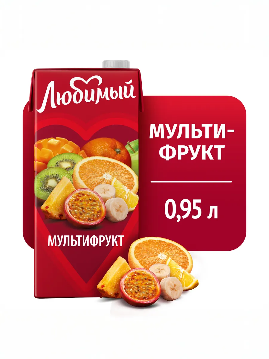 Напиток Тропический микс сокосодержащий 0.95л