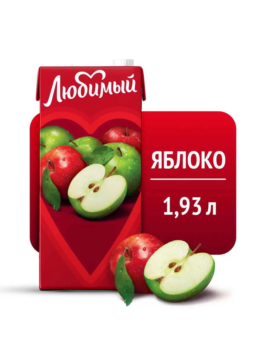 Сок со вкусом Яблока 1,93 л