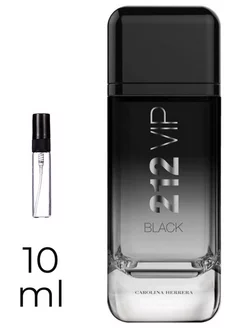 отливант CAROLINA HERRERA 212VIP black run the party 10 ml