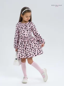 Нарядное платье в садик с длинным рукавом SOVAlina 223713335 купить за 609 ₽ в интернет-магазине Wildberries