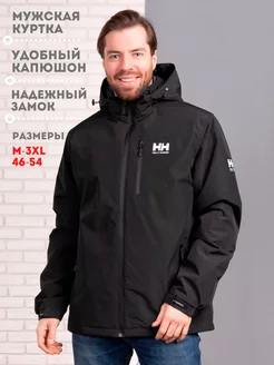 Куртка ветровка мужская черная весна лето Helly Hansen 223714025 купить за 5 312 ₽ в интернет-магазине Wildberries