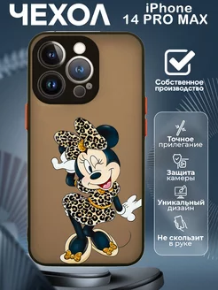 Чехол на iPHONE 14 PRO MAX с принтом Минни Маус