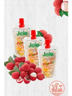 Желе фруктовое Jele Light Fresshy со вкусом Личи, 3шт х 125г