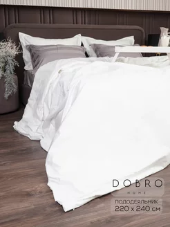 Пододеяльник 220х240 Постельное белье Сатин DOBRO HOME 223820722 купить за 4 529 ₽ в интернет-магазине Wildberries