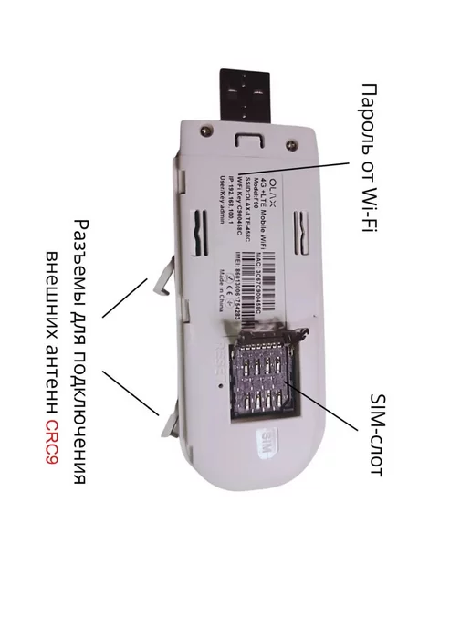 OLAX 3G 4G LTE Wi-Fi Модем с оконной антенной 2*7dBi, кабель 2*2м, 2x2 м, 3 г, фото 2