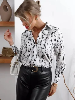 Блузка нарядная офисная рубашка Camicia 223848072 купить за 1 358 ₽ в интернет-магазине Wildberries