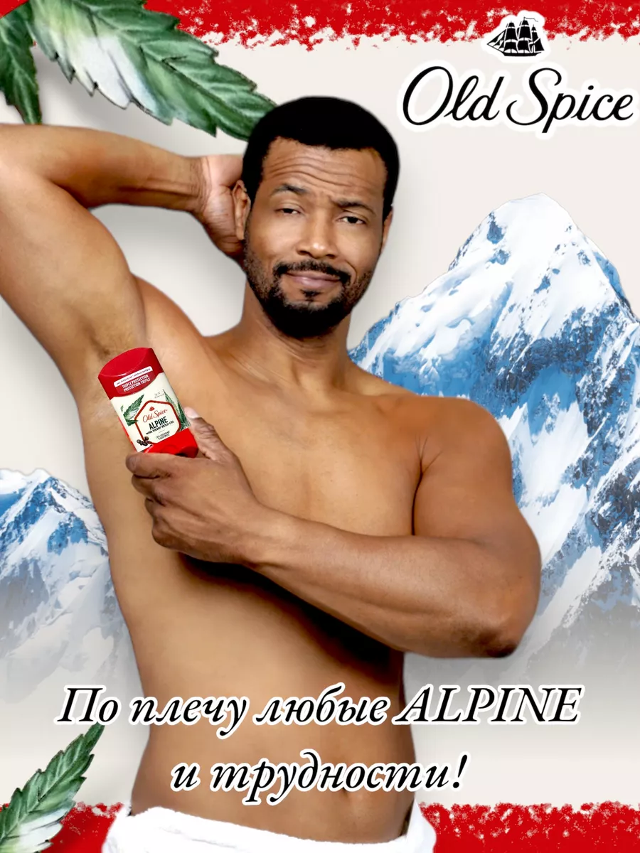 Old Spice Alpine дезодорант стик 73 г. Old Spice 223885933 купить за 550 ₽  в интернет-магазине Wildberries