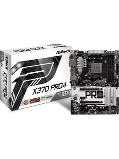 Материнская плата X370 Pro4 ASRock 223903955 купить за 7 280 ₽ в интернет-магазине Wildberries