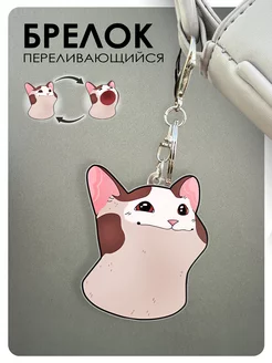 Брелок для ключей на сумку и рюкзак мем с котом inhypecards 223931622 купить за 275 ₽ в интернет-магазине Wildberries