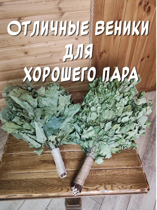 из Пущи Дубовые веники 2шт. для бани и сауны. Премиум, 5 шт, фото 8