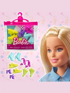 Стильная обувь для куклы Barbie, 5 пар Barbie 224033316 купить за 1 542 ₽ в интернет-магазине Wildberries