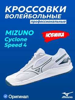 Кроссовки волейбольные CYCLONE SPEED 4, V1GA238021 Mizuno 224052756 купить за 8 880 ₽ в интернет-магазине Wildberries