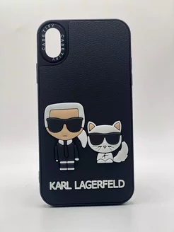 Чехол Karl Lagerfeld на айфон XR