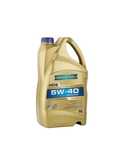 Масло моторное HCS SAE 5W40 SM SL CF синт. (5л) Renault Ravenol 224070797 купить за 4 930 ₽ в интернет-магазине Wildberries