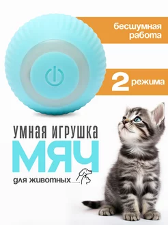 Игрушка для кошек интерактивная умный мяч Toys4Pets 224102336 купить за 297 ₽ в интернет-магазине Wildberries