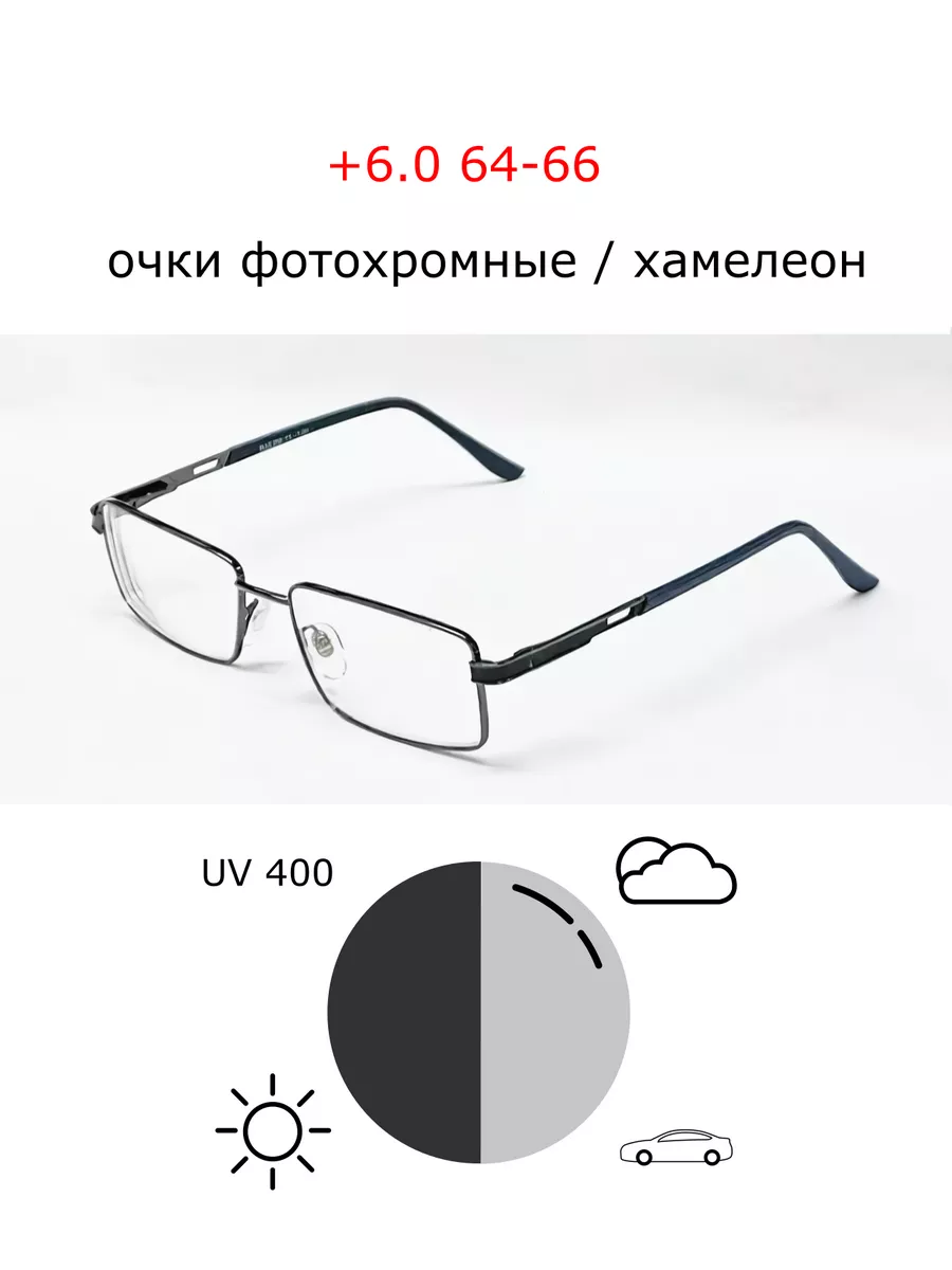 очки фотохром хамелеон солнцезащитные