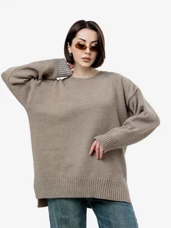 Свитер OVERSIZE BiJitex 224141774 купить за 1 154 ₽ в интернет-магазине Wildberries