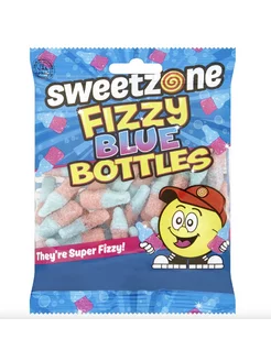 Жевательный мармелад Fizzy Blue Bottles