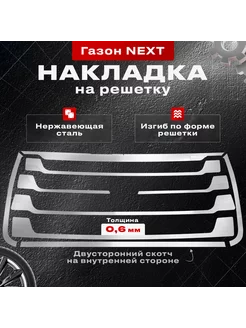 Накладки на решетку Газон NEXT