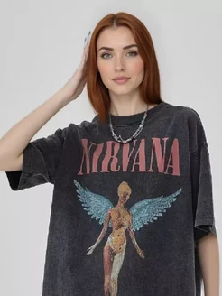 Футболка Nirvana In Utero NASTIKA 224250421 купить за 2501 ₽ в