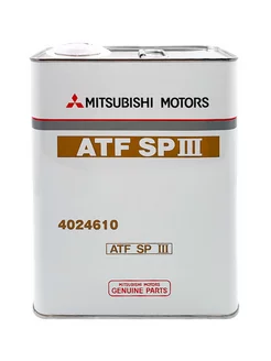 Масло трансмиссионное ATF SP-III (4л) Арт. 4024610 Mitsubishi 224253129 купить за 3 675 ₽ в интернет-магазине Wildberries