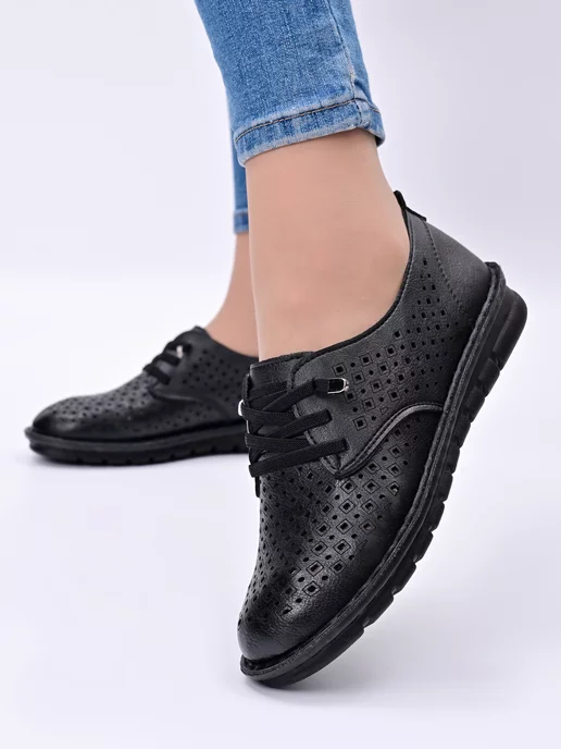Choose Shoes Мокасины летние, черный, фото 2