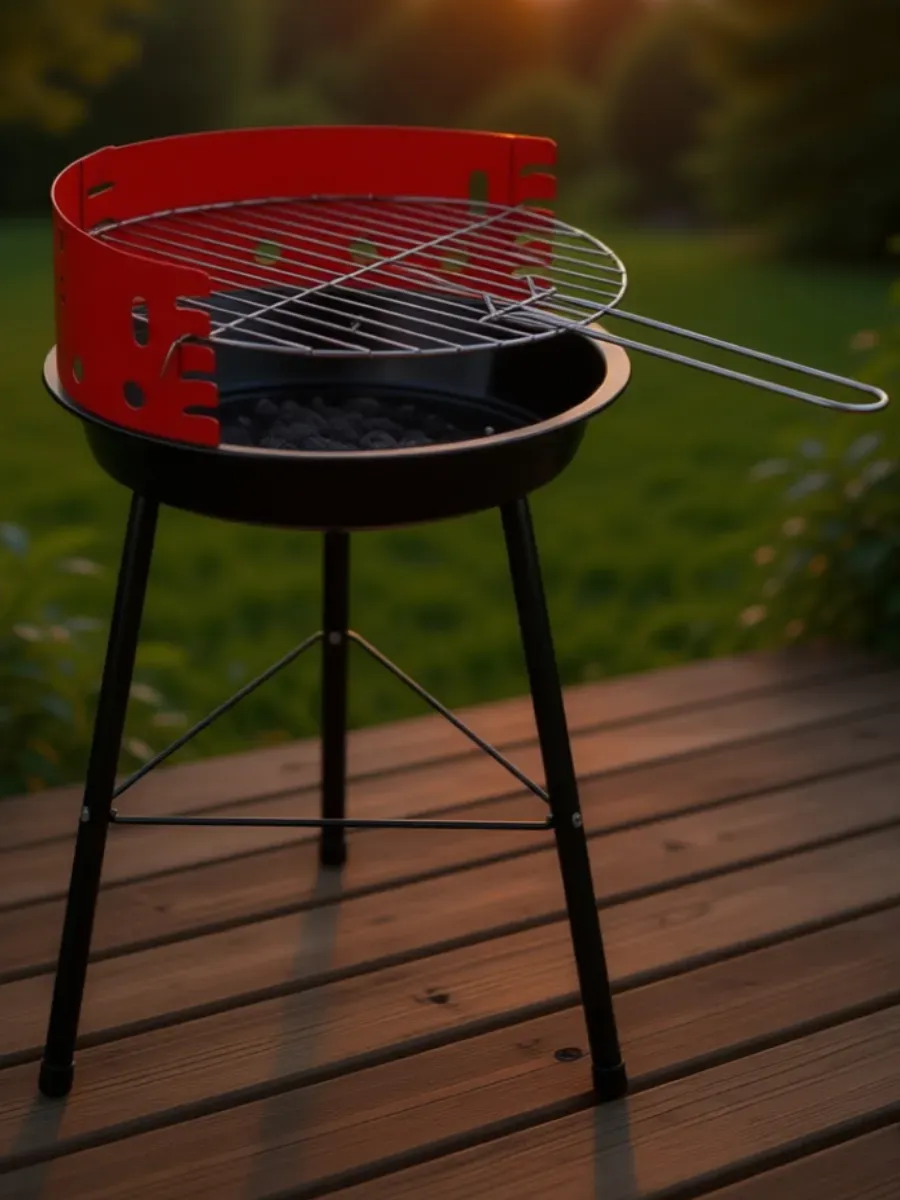 Гриль угольный разборный BBQ 35x35x56 см (47-353556)