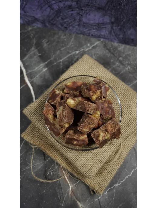 Сахар с грецким орехом кусковой варёный 500 гр, 500 г, фото 6