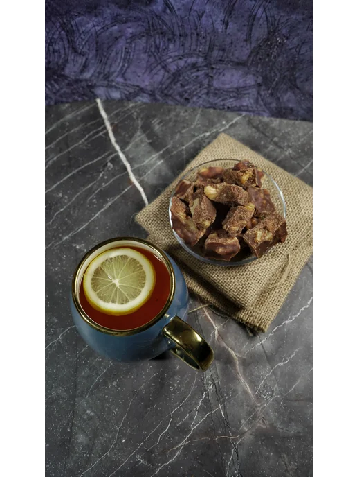 Сахар с грецким орехом кусковой варёный 500 гр, 500 г, фото 7