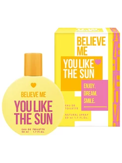 Туалетная вода сладкие Believe Me You Like the Sun 50мл