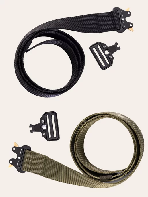 ASL Belts Ремень тактический набор 1+1, черный, фото 3