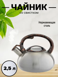 Чайник со свистком для плиты