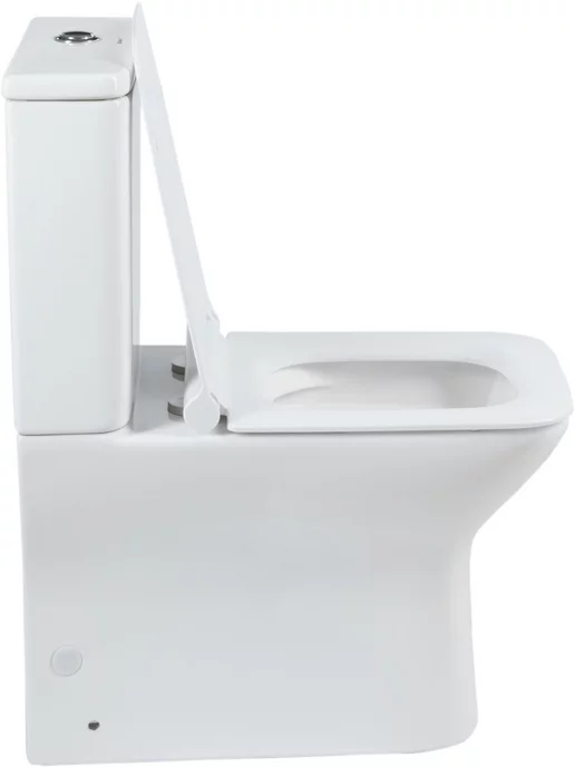 Aquanet Чаша напольного унитаза Акванет Rimless Cube-C CL-12248B, вариант, фото 5