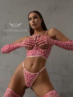 Комплект нижнего женского белья MARTISLOVE 224372919 купить за 1 421 ₽ в интернет-магазине Wildberries