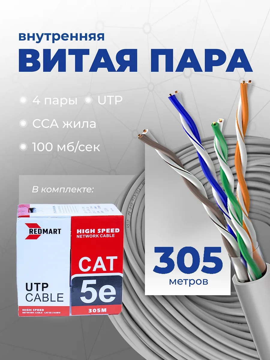 Витая пара внутренняя...